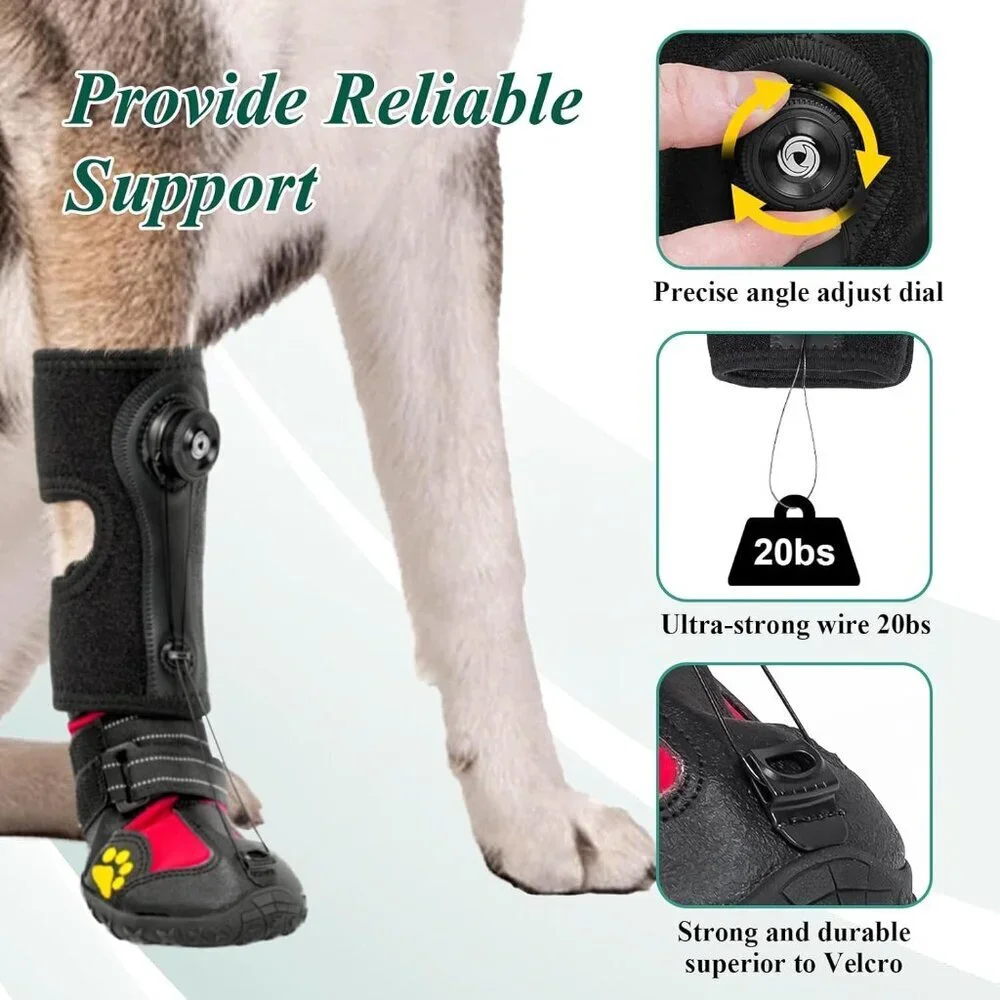 Drop Foot Brace with Reel(No Knuckling Boot Brace)